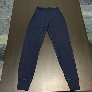 Navy Blue Lululemon Jogger Leggings
